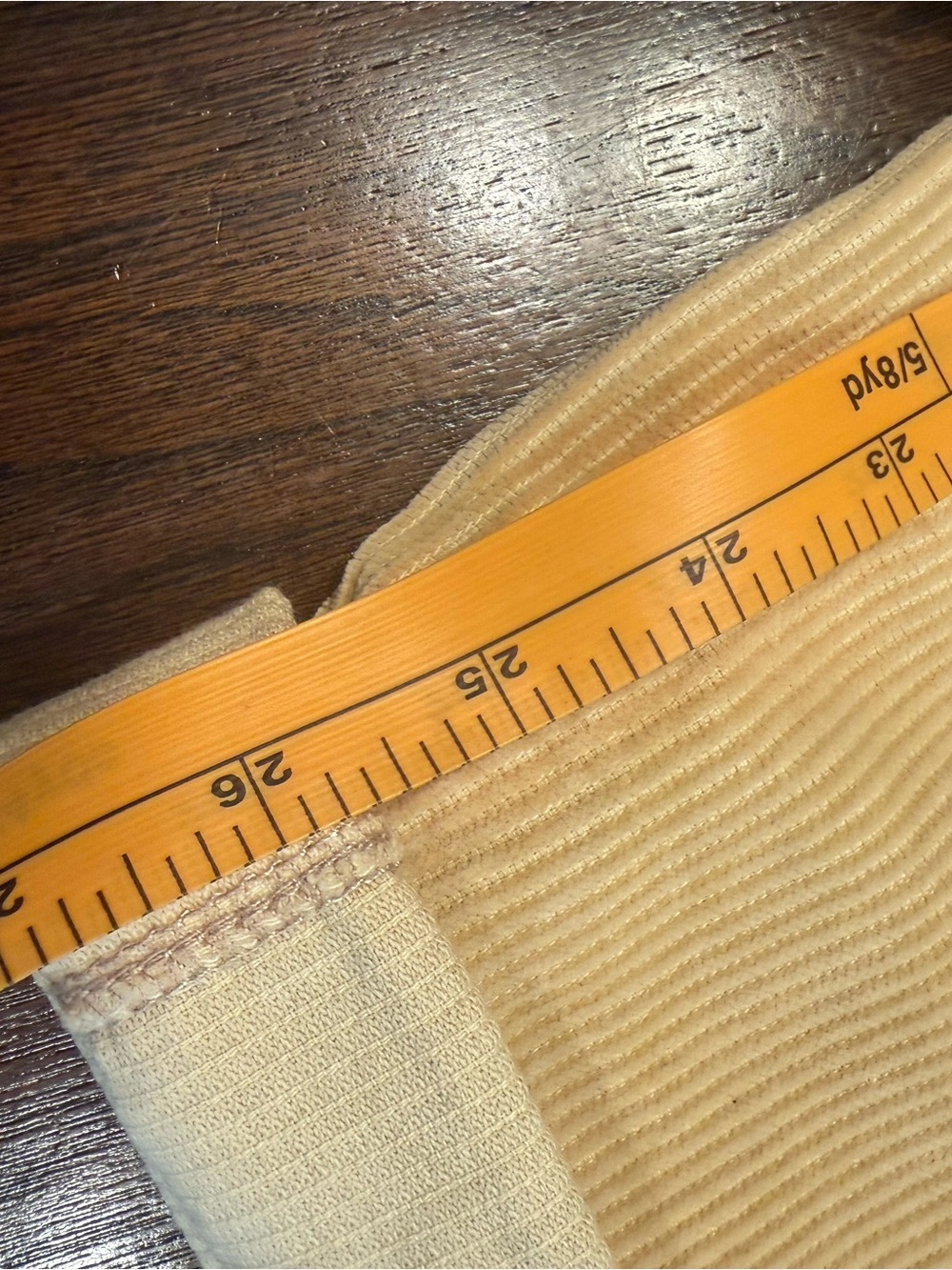 NWT BDG - Urban Outfitters Beige High Rise Mom Corduroy Pants Women’s Size 30 - Picture 10 of 13